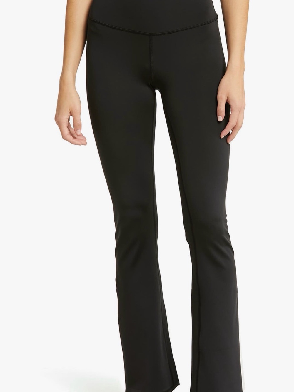 ALO Yoga Airlift high-waist 7/8 game changer legging Black Boot-Cut Flare Pants